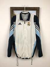 Vintage Adidas Real Madrid Football Jacket Soccer Track Top Mens Size M