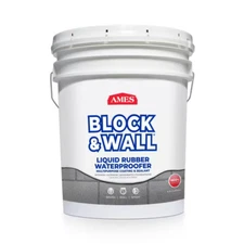 block and wall 5 gallon liquid rubber waterproof sealant | ames research base