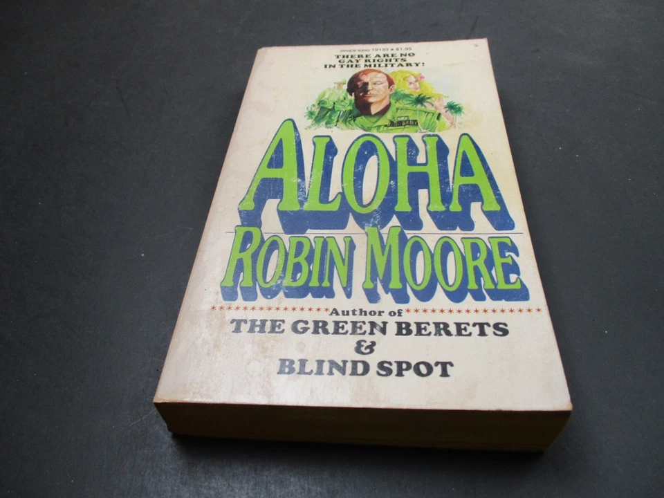 ALOHA by Robin Moore Manor Books 1976 Paperback PB- Military Gay Rights - Image 4 of 4