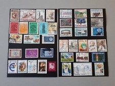 Lot de timbres oblitérés Belgique 1976 - 1985