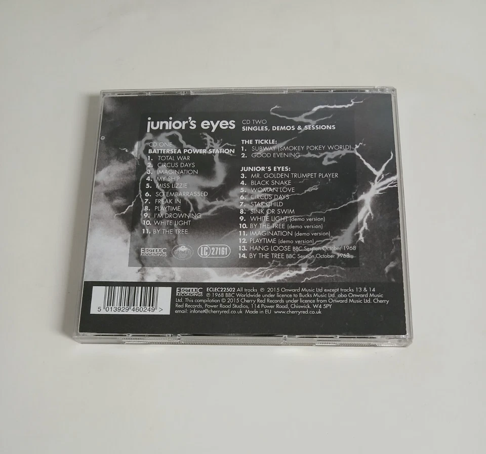 JUNIOR'S EYES BATTERSEA POWER STATION CD 2 DISCS ESOTERIC RECORDINGS UK 2015 - Image 3 of 3