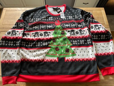 Star Wars Christmas Sweater Men's Size XXXL Think Geek