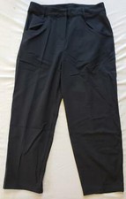 Balera Women's Mid-Rise Dance Slacks With Pockets CL8 Black Adult Small SA