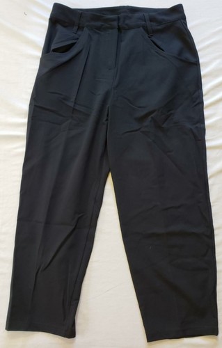 Balera Women's Mid-Rise Dance Slacks With Pockets CL8 Black Adult Small (SA)