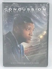 Concussion (DVD,2015) Will Smith, Luke Wilson, Alec Baldwin NEW & SEALED