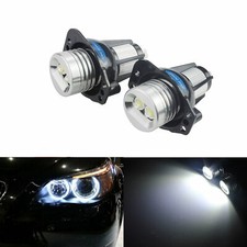 White 7000K 6W LED Marker Bulb Angle Eyes Halo Rings Light BMW 3 Series E90 E91