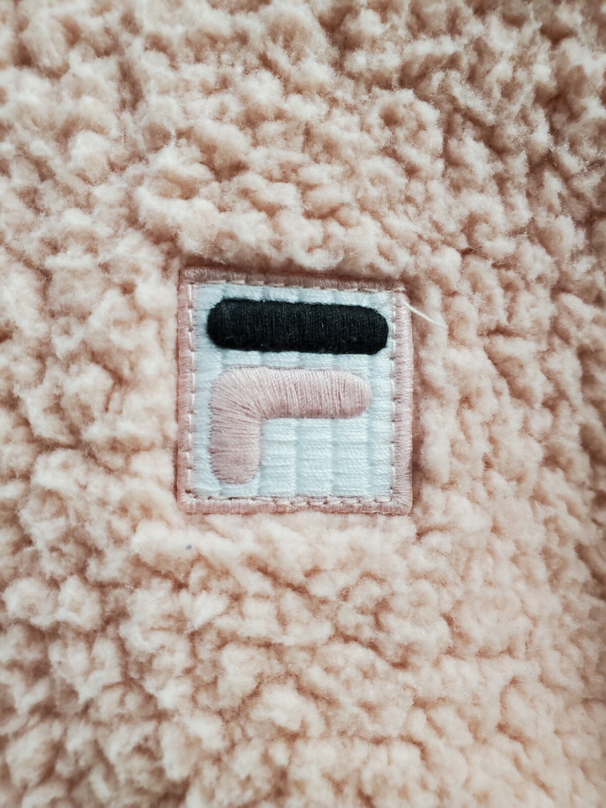 Fila Felpa con Cappuccio Donna Sherpa Fleece XL Rosa con Cappuccio