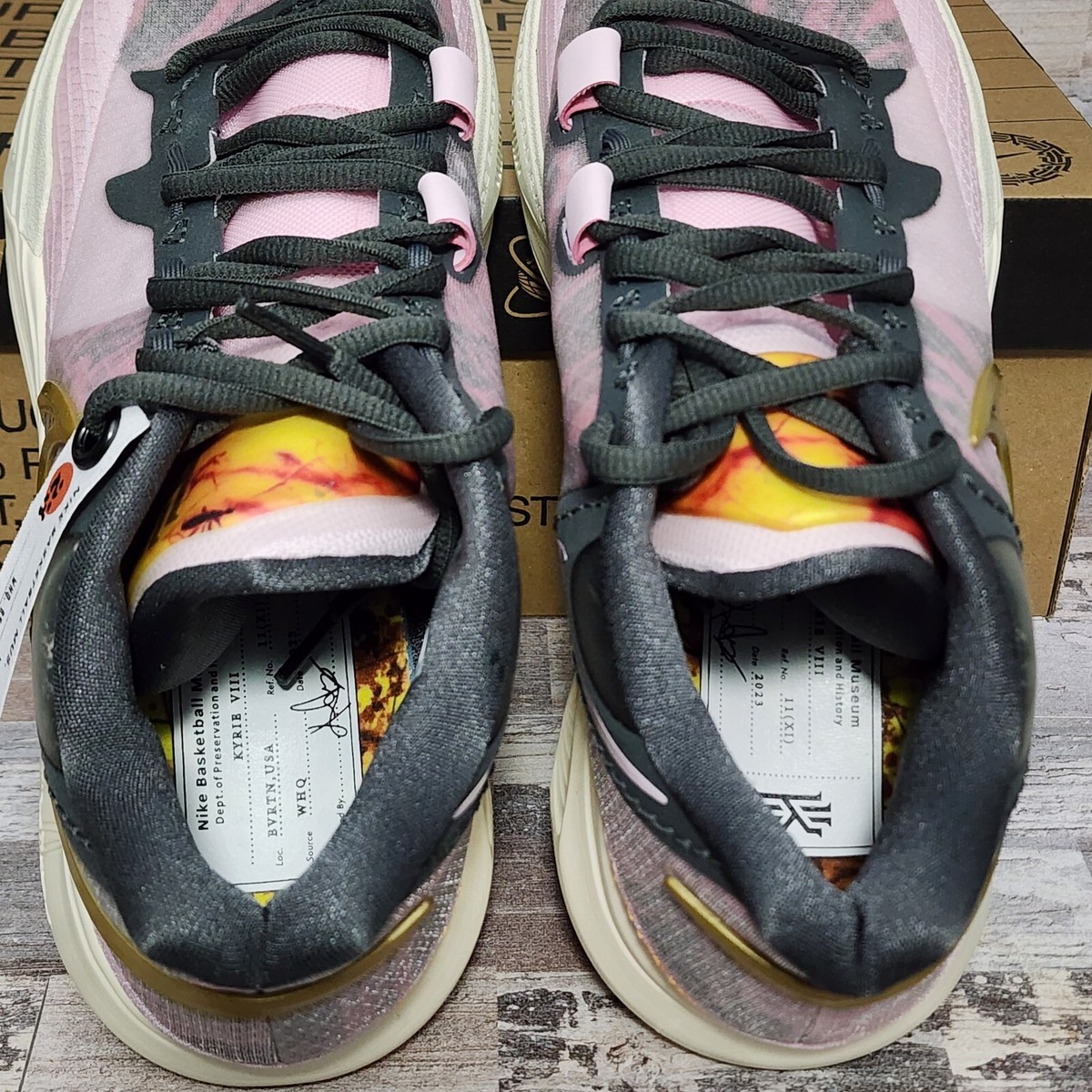 Kyrie 8 Nike Pink Foam Multi Color Men display picture 3
