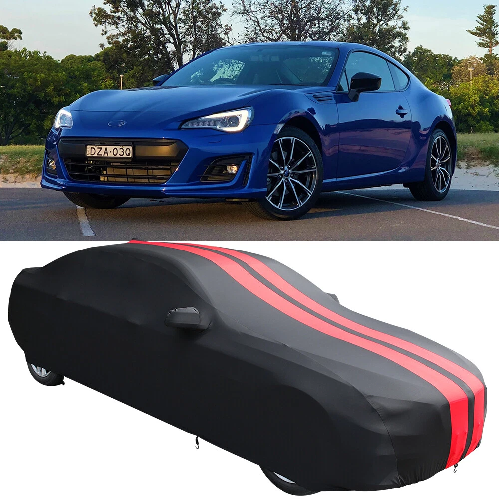 For 2013-2023 SUBARU BRZ Indoor Car Cover Satin Stretch Dust-proof Custom