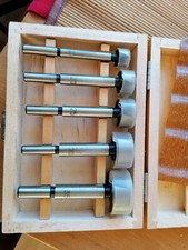 Forstnerbohrer-Set in Holz-Kasette, 5-teilig (15, 20, 25, 30, 35 mm)