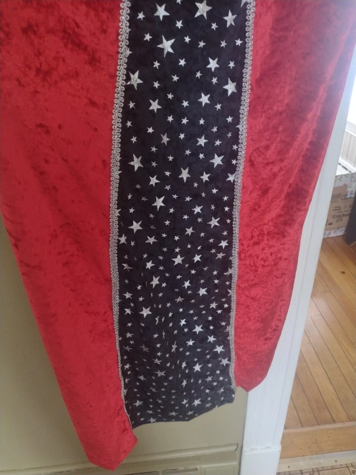 Disfraz de Mago Merlín Adulto Hechicero Halloween Vestido Elegante Valor Terciopelo Teatro Foto 4 de 4