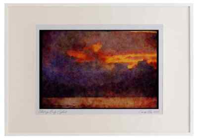 199067 Sunrise, Florida Keys Aquarell Bilderrahmen