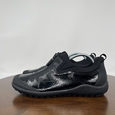 Remonte Soft Loafer Shoes Women's 41 / 10 Black Comfort Zip Walking Sneakers