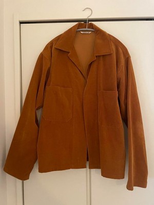 ジャケット・アウター AURALEE WASHED COURDUROY SHIRTS JACKET AURALEE WASHED CORDUROY SHIRTS JACKET