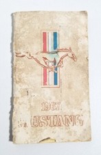 OEM 1967 Ford Mustang Owner's Manual ☆ Original