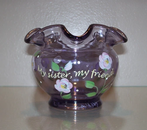 Fenton MY SISTER, MY FRIEND Rose Bowl 100th