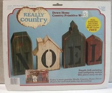 Really Country NOEL Block Village (59627) 3/4" Solid Country Pine 1986