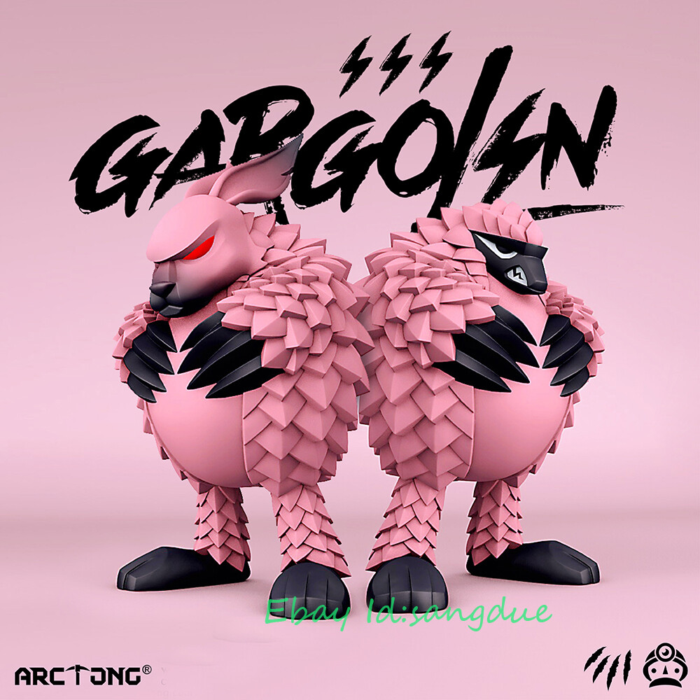 Arctong Gargolin Angry Pangolin Bunny Statue Collectible Figure