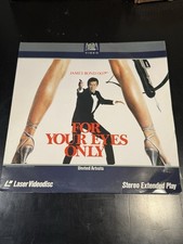 For Your Eyes Only Laserdisc James Bond 007