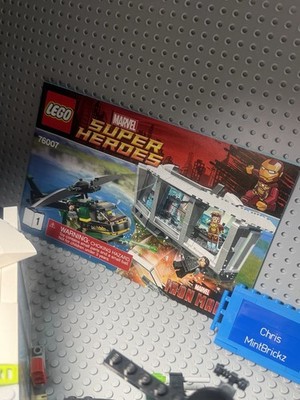 LEGO Marvel: Iron Man: Malibu Mansion Attack (76007) Incomplete Missing Tony