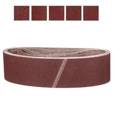 4 x 36 Inch Sanding Belt,15 Pcs 40/80/120/150/240 Grit Knife Sharpener Belts