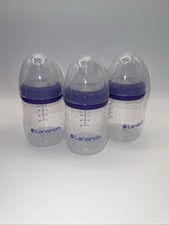 Lansinoh Feeding Bottle, 5oz - 3 Count Slow Flow