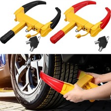 2 Pcs Wheel Lock for Cars, Heavy Duty Trailer Wheel Lock Universal Security A...