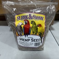 Sterilized Hemp Seeds For Birds 3lbs  / I4F