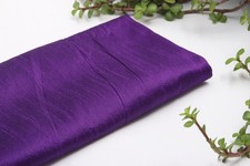 Purple Faux Dupioni Silk Fabric: Gown Curtain Material