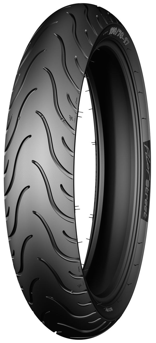 Michelin Pilot Street 110/70 17 54H TL / TT Motorcycle / Bike / MC Front Tyre - Image 13
