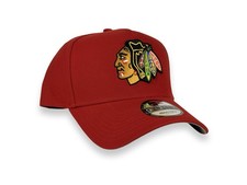 Chicago Blackhawks NHL New Era Cap 9FORTY A-Frame Snapback Hat Red