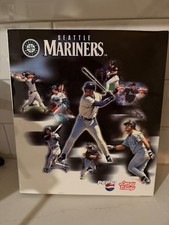 VINTAGE 1999 Seattle Mariners 3 Ring Binder Promo