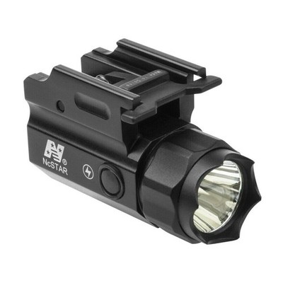 NcStar Compact Flashlight Black Cree LED 150 Lumens QR w-Strobe Rifle - ACQPTF