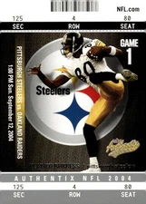 2004 Fleer Authentix #13 Plaxico Burress