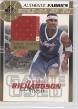2003-04 SP Game Used Authentic Fabrics Gold 32/100 Quentin Richardson #QR-J 0q6