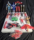 Vintage Power Rangers - RANDOM FIGURES, VEHICLES & PARTS LOT