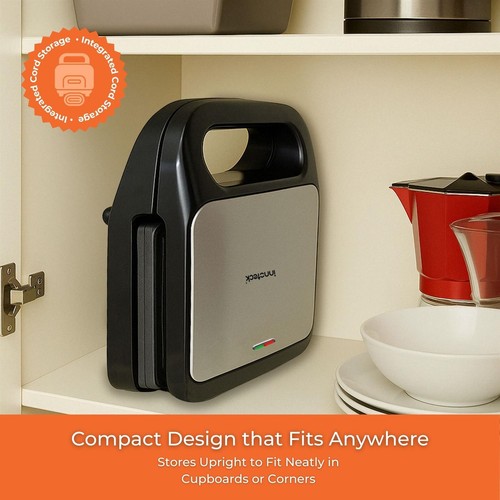 Innoteck Kitchen Pro 3 in 1 Snack Maker with Interchangable Plates - Picture 5 of 9
