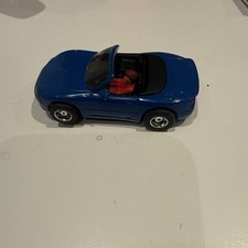 Original Vintage TYCO HO Slot Car MAZDA MIATA Convertible Blue HP-7 RUNS