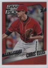 2014 Panini Prizm Perennial Draft Picks Red Prizm /100 Chris Ellis #22 y0i