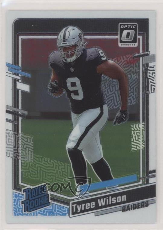 2023 Panini Donruss Optic Rated Rookie Tyree Wilson #262 Rookie RC 4s3