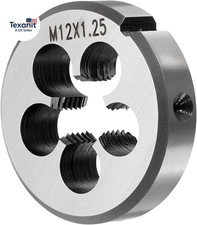 M12 X 1.25Mm round Threading Die, Metric Right Hand Alloy Steel Machine Thread,