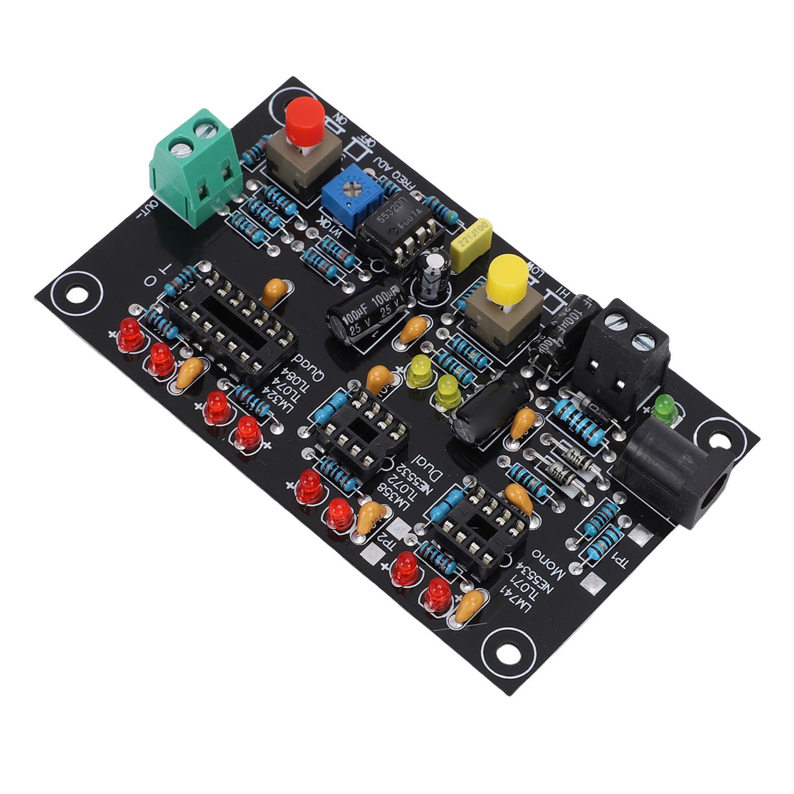Operational Amplifier Testing Module Board OP AMP Tester High Low Speed Diffe ;;