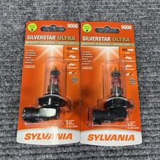 New - Sylvania 9006 Silverstar Ultra Night Vision Halogen Headlight Bulbs 2pack
