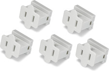 Gilbert Female White Slip Zip Plug 5, SPT-1 