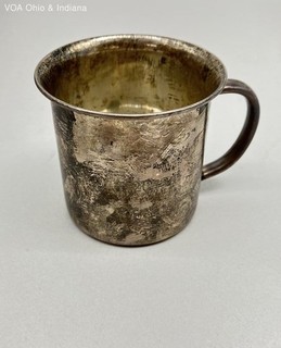 Towle Sterling Silver Baby Cup Child's Mug 47.7g Vintage 778