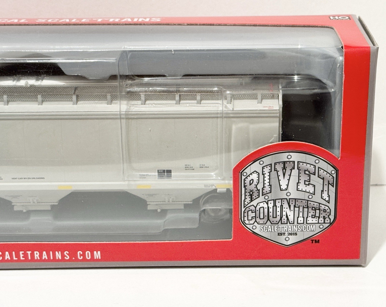 ScaleTrains Rivet Counter HO 5188 cf Covered Hopper GBRX #67085 ...
