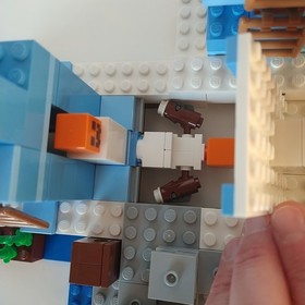 LEGO Minecraft: The Ice Spikes (21131) Complete with manual