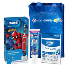 Crest Oral-B Marvel Spiderman Kids 3 Electric System Bundle