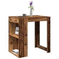 Bartisch KüChentisch Altholz-Optik 102X70X103,5 Cm Spanplatte