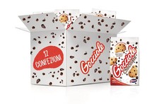 Pavesi Biscotti Frollini Gocciole Cioccolato, 12 Pack da 500 g Senza Olio di